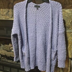 Racheal Open Front Pocketed Cardigan S/M